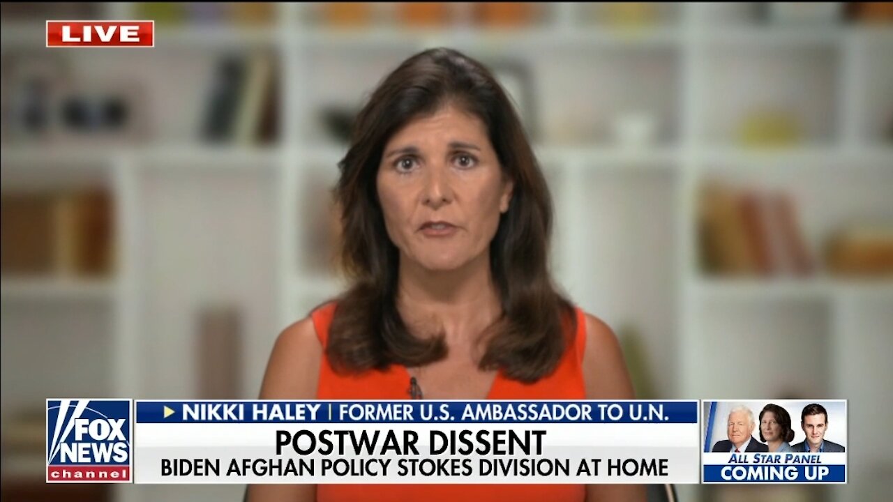 Nikki Haley: Biden Has Lost The Trust & Confidence of Our Military