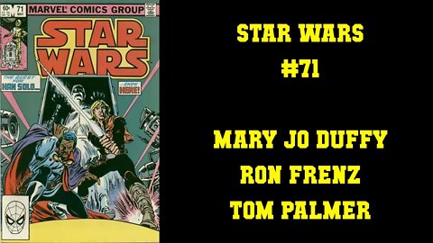 Star Wars #71 - Jo Duffy Ron Frenz Tom Palmer