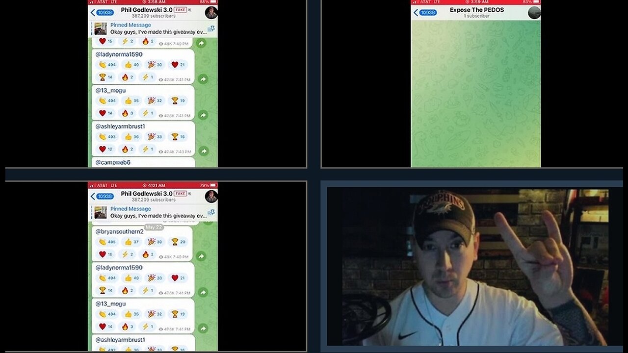 💥💥Phil Godlewski EVEN FAKES HIS GIVEAWAY WINNERS 💥💥