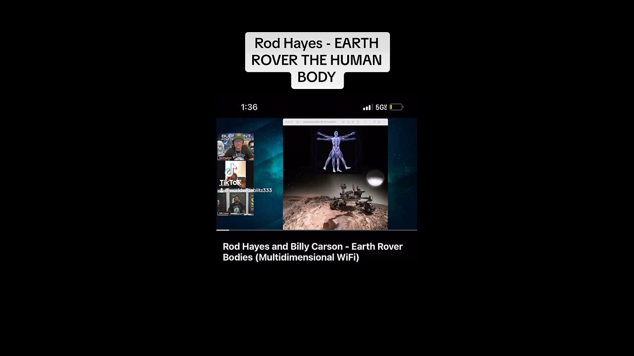 Rod Hayes - Earth Rover Human Body