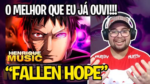 REACT OBITO (Naruto) | "Fallen Hope" | Henrique Mendonça