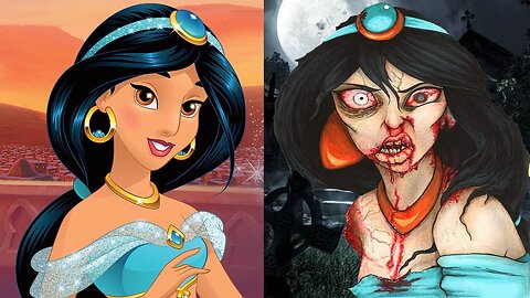 Disney Princesses As Monsters( Zombies ) - Part 2