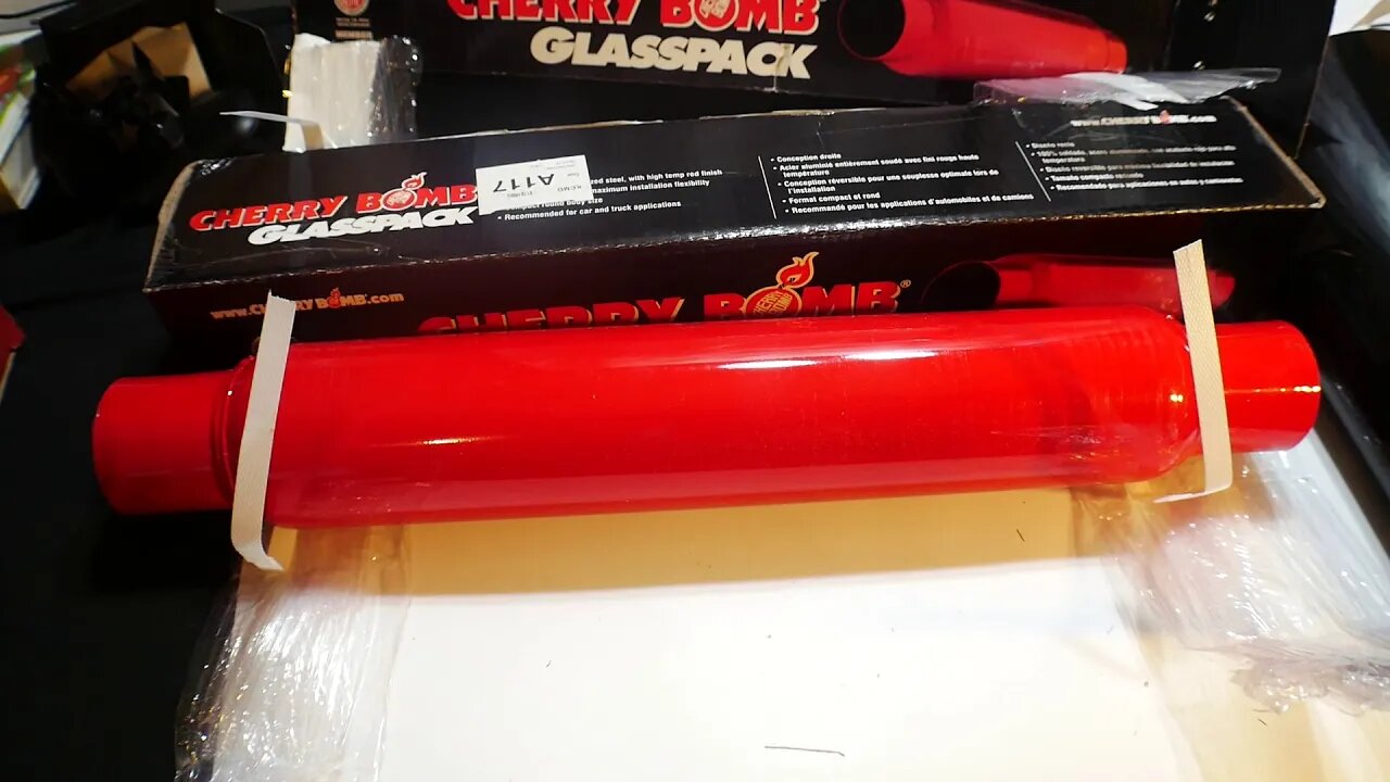 Cherry Bomb 87518 Glasspack Muffler