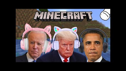 Trump Biden Obama and Ben Shapiro Play Minecraft