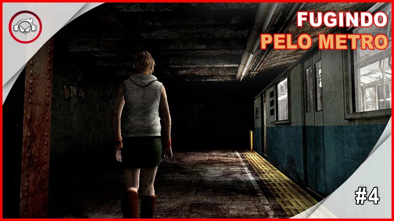 Silent Hill 3 Fugindo Pelo Metro #4 - Portugues PT-BR