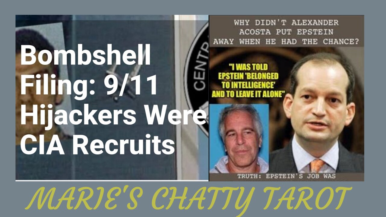 Let's Chat About The C.I.A Involvement With: 9/11 Saudi Terrorists AND Jeffrey Epstein