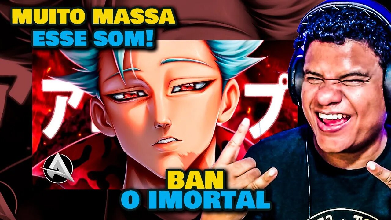 MUITO MASSA ESSA MUSICA ♪ Ban | Purgatório | AniRap (@Prod Hunter) - | React Anime Pro