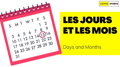 Days, Months and Seasons in French