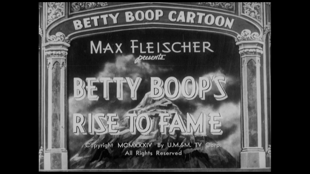 Betty Boop - Betty Boop's Rise To Fame (1934)