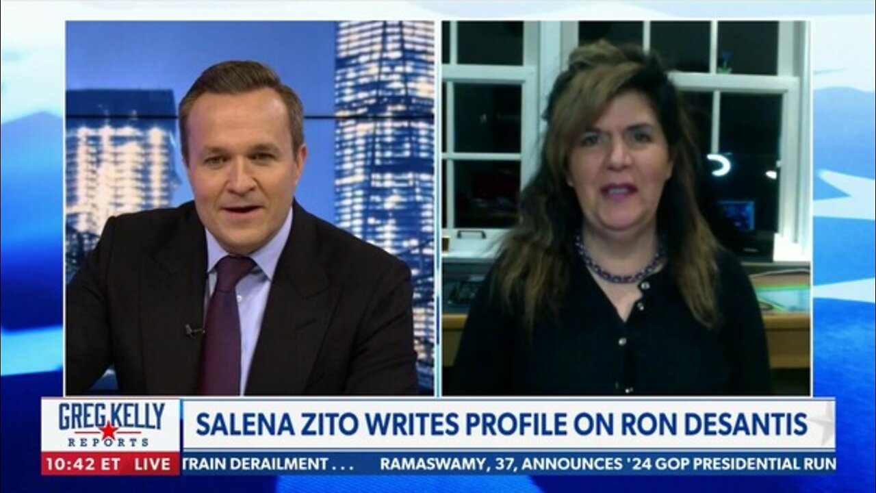 Salena Zito profiles FL Governor Ron DeSantis - is this the start of a 2024 announcement?