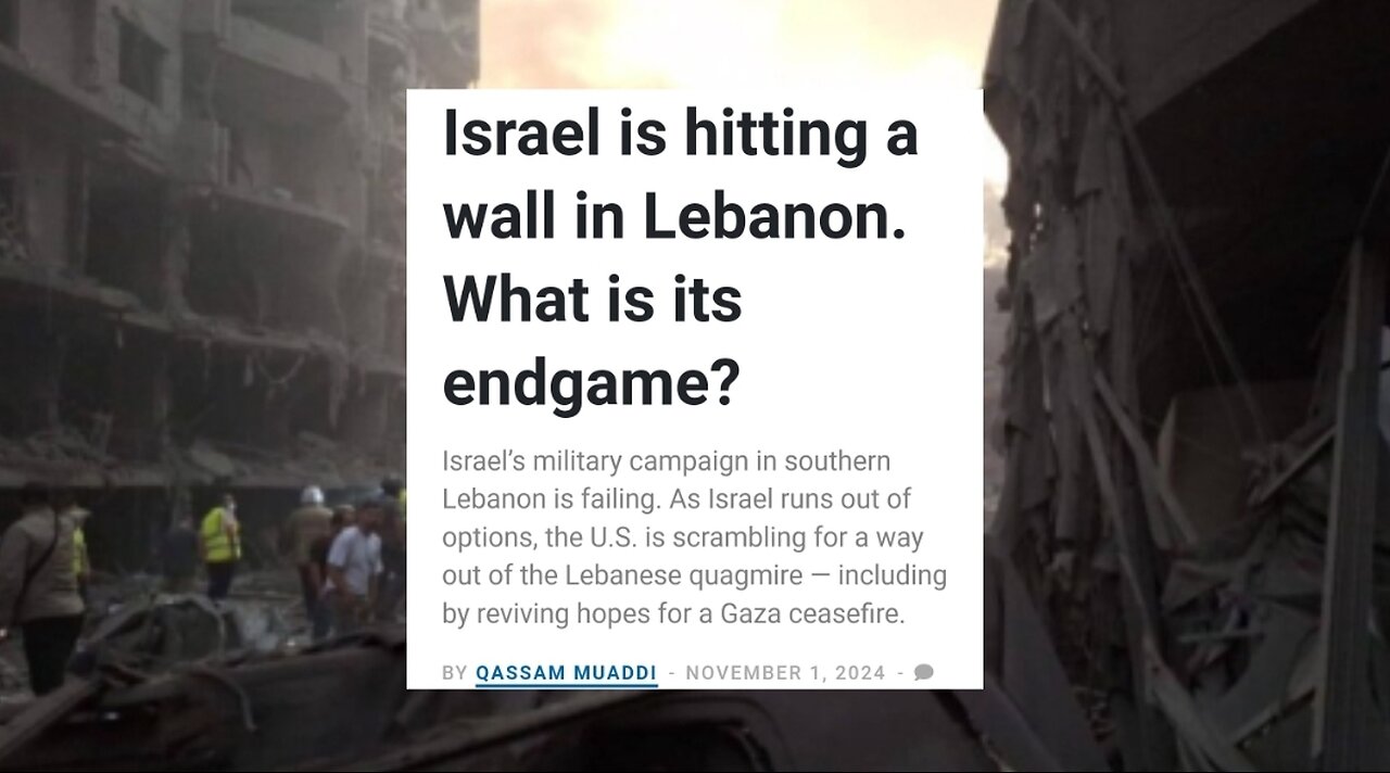 Israel stalls in Lebanon