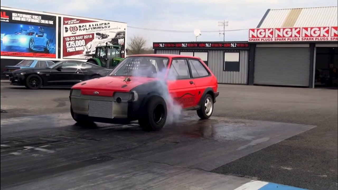 Ford Fiesta Becomes The Ultimate Drag Racer | RIDICULOUS RIDES