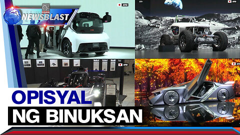 Isa sa pangunahing exhibition ng mga sasakyan sa mundo, opisyal nang binuksan sa Tokyo