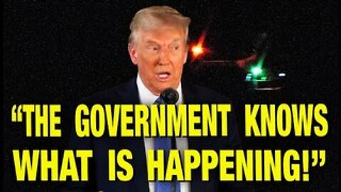 Trump Says Military Knows Where Drones Are Coming From!