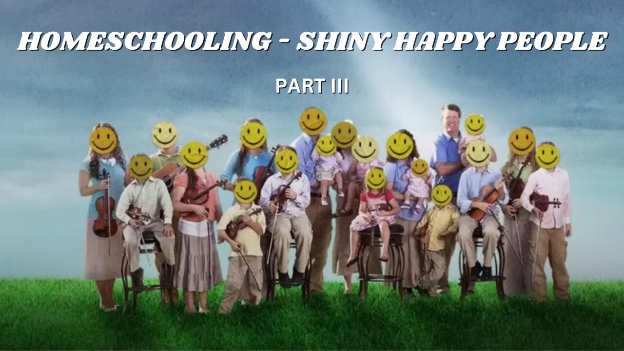 Homeschooling (Shiny happy people part 3) Pastor Jonathan Shelley Stedfast Baptist Church