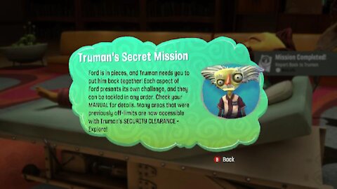 Psychonauts 2 part 5, Special mission for special agent