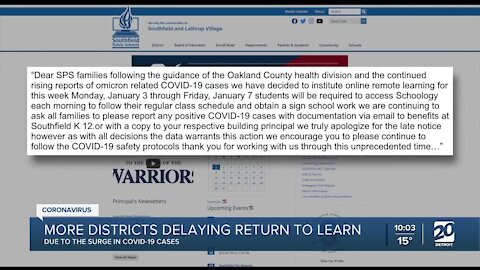 Local Schools going remote due to covid and omicron