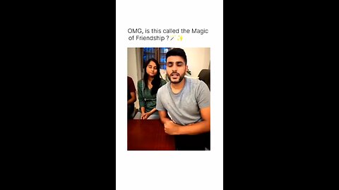 This is called the Magic of friendship #friendship #newdelhi #delhi #new #today #viral #trending