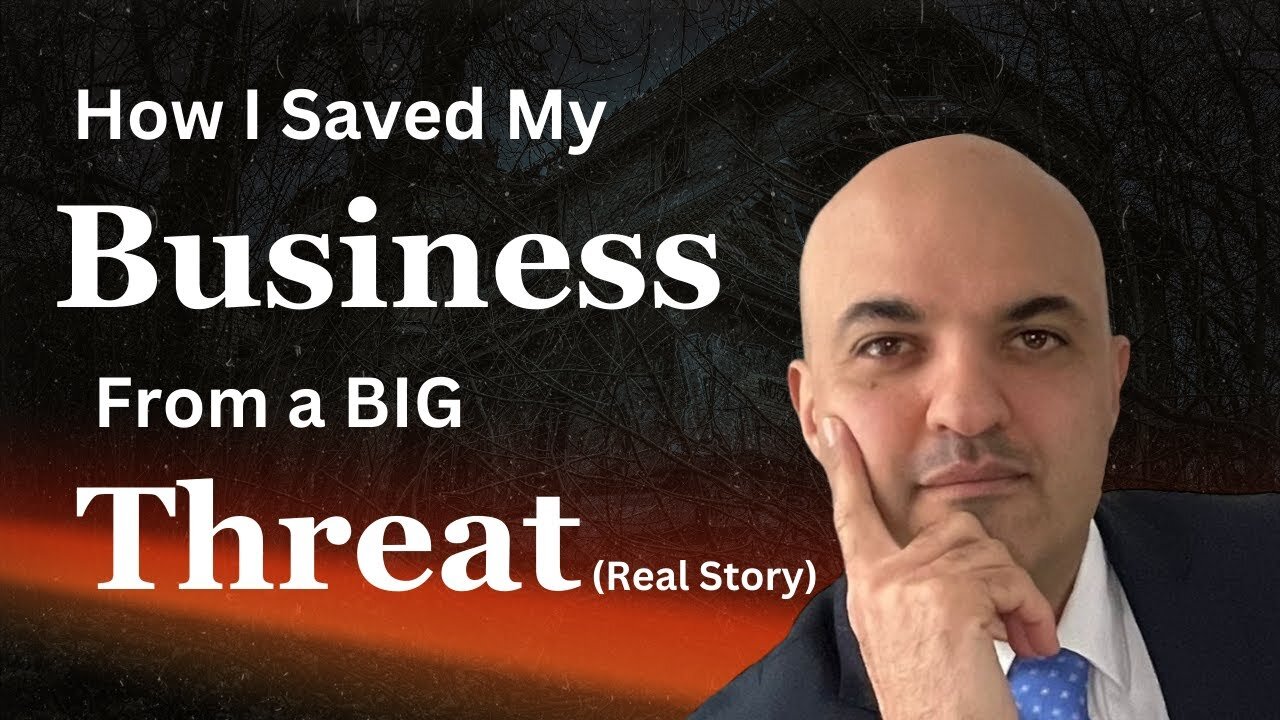 How I Saved my Business from a Big Threat (Real Story)