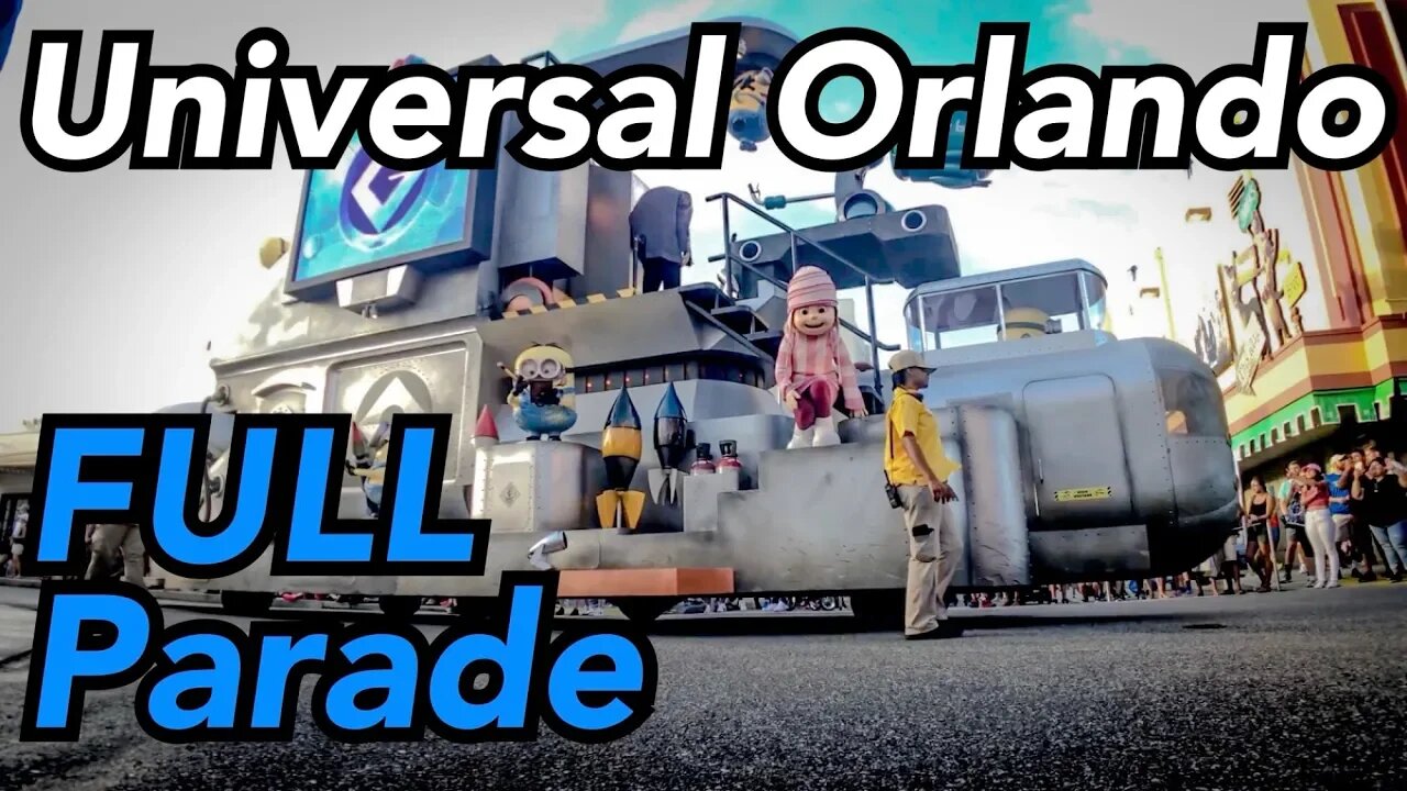 Universal Studios Florida FULL Parade | 4k