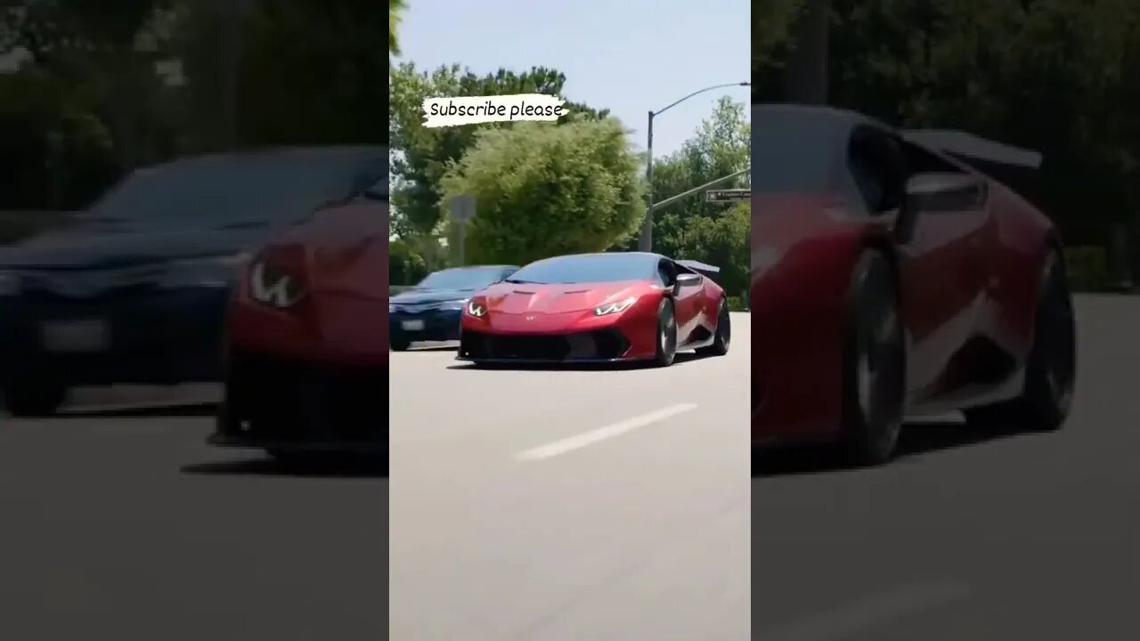 Lamborghini on road 😂😂 #onepercent_clubb #lamborghini