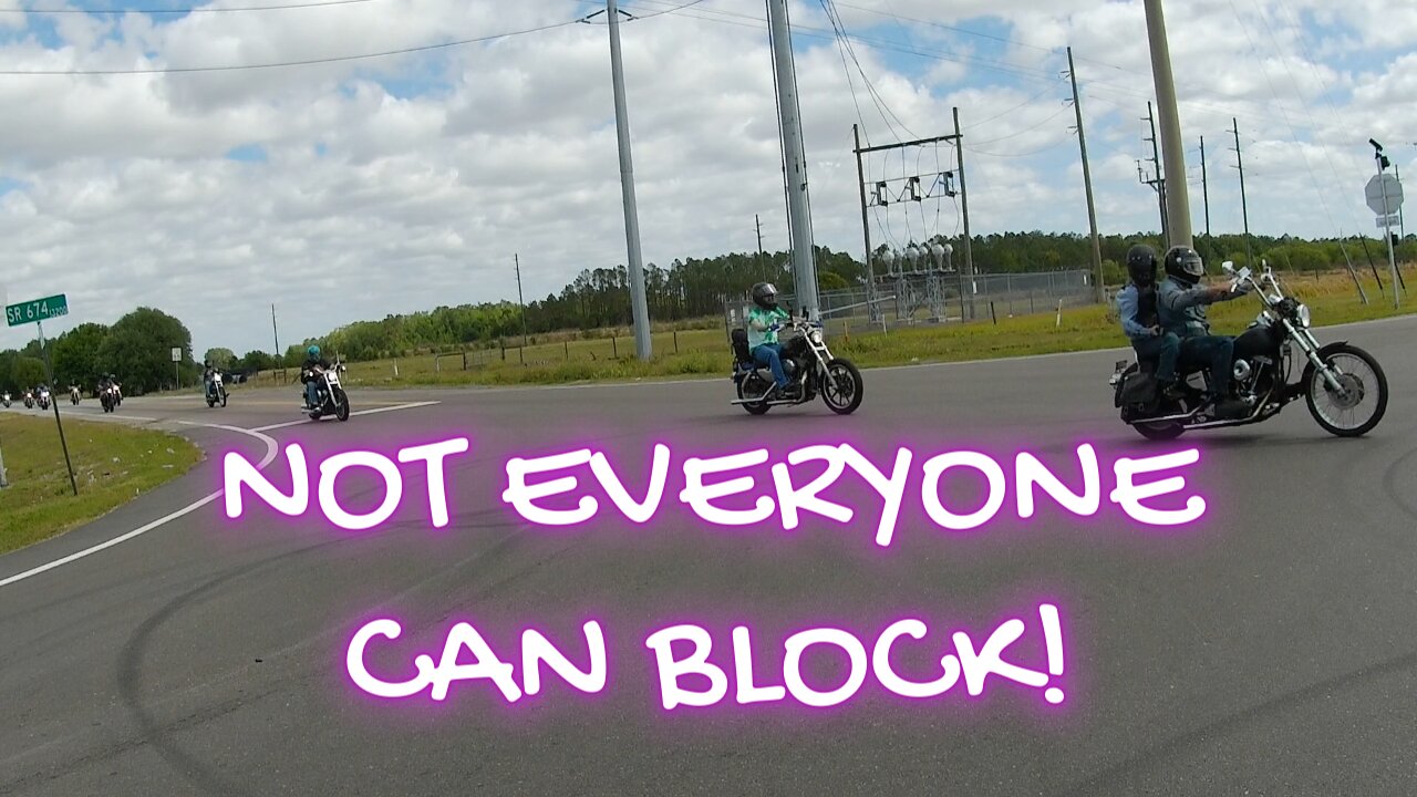 NOT EVERYONE CAN BLOCK!