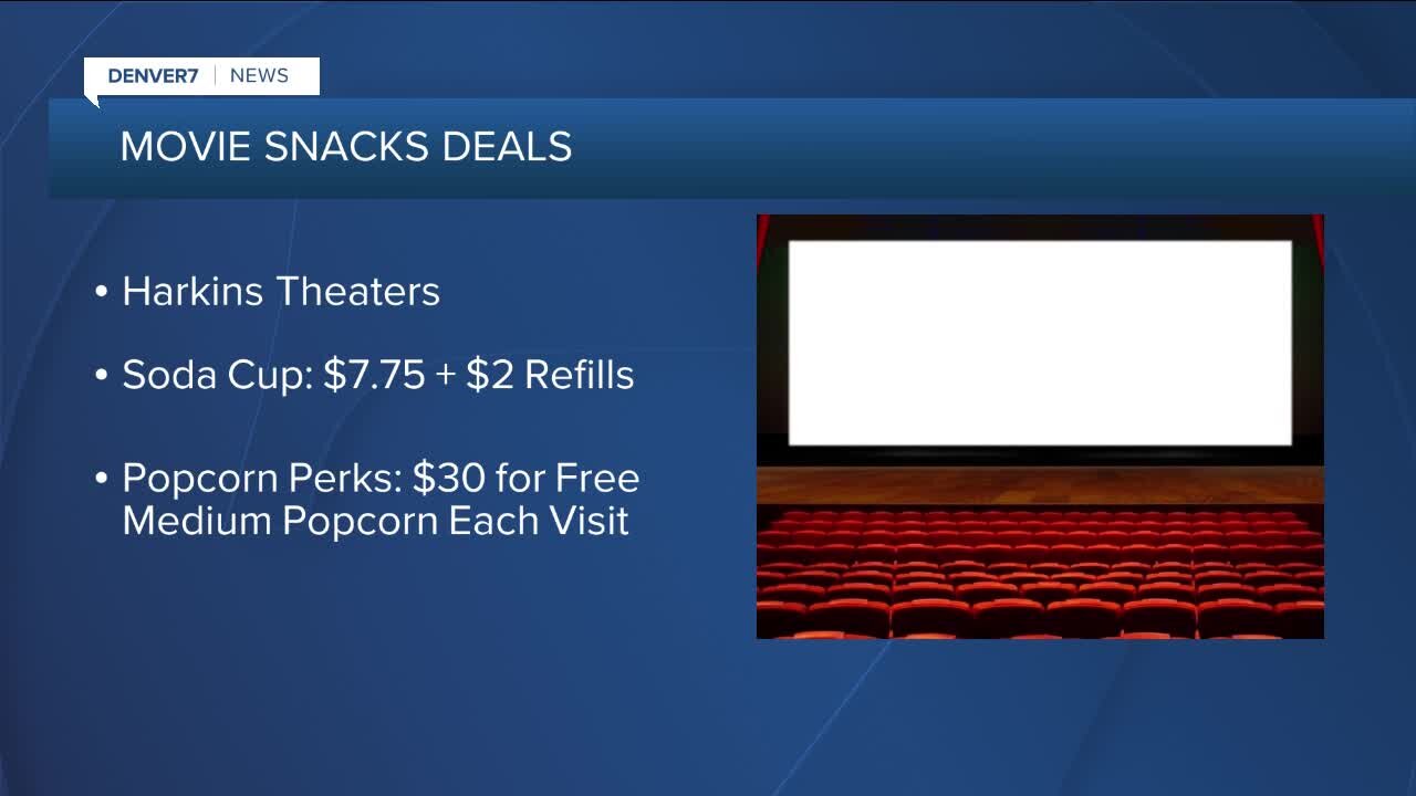 Money Saving Monday: Movie snacks deal