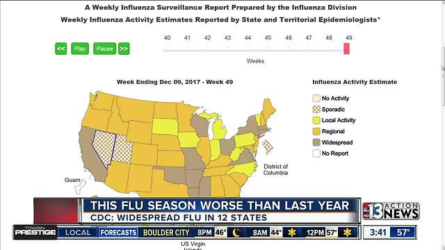 Health experts say flu season is worse this year
