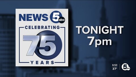 Tonight at 7PM — News 5: Celebrating 75 Years
