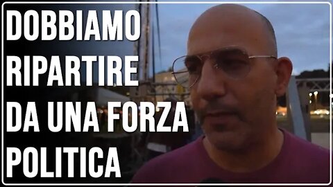 Francesco Toscano: "Ripartiamo da una Forza Politica Organizzata" - Marcia di Liberazione, Roma