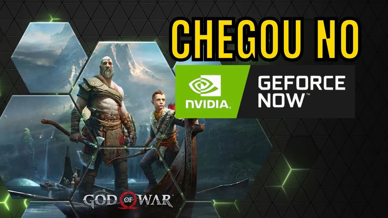 GOD OF WAR CHEGOU no GEFORCE NOW