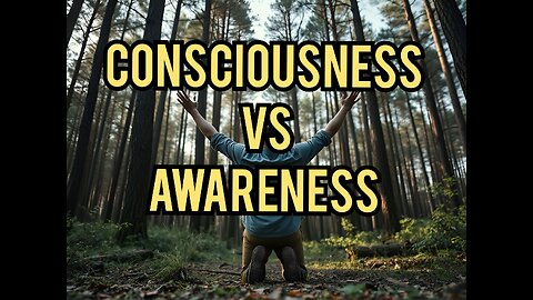 Mankind's great awakening , Beyond the Veil, Consciousness vs Awareness,