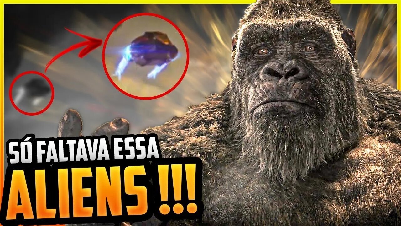 GODZILLA VS KONG, ALIENS ?