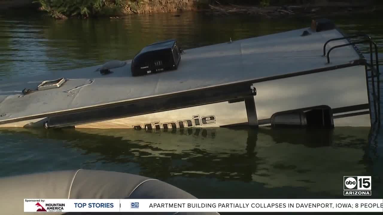 Underwater treasures at Barlett Lake