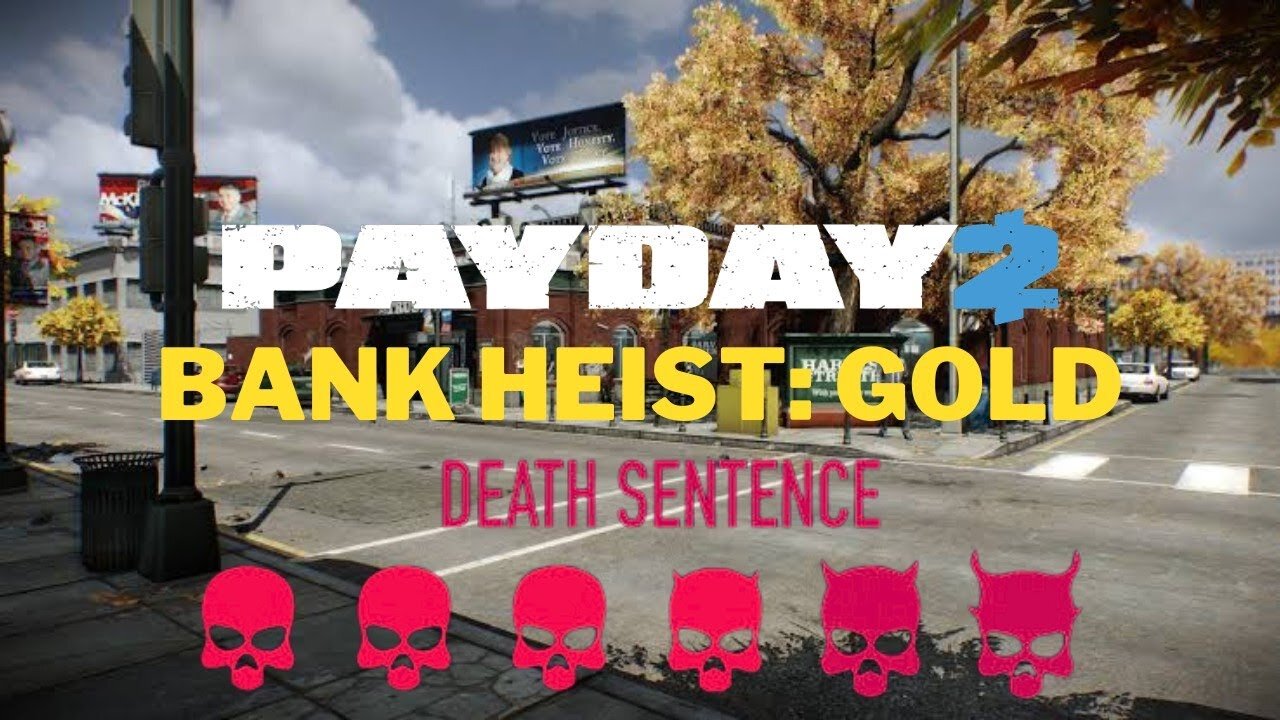 Payday 2 Bank Heist Gold Gameplay. Can't Carry Them All!