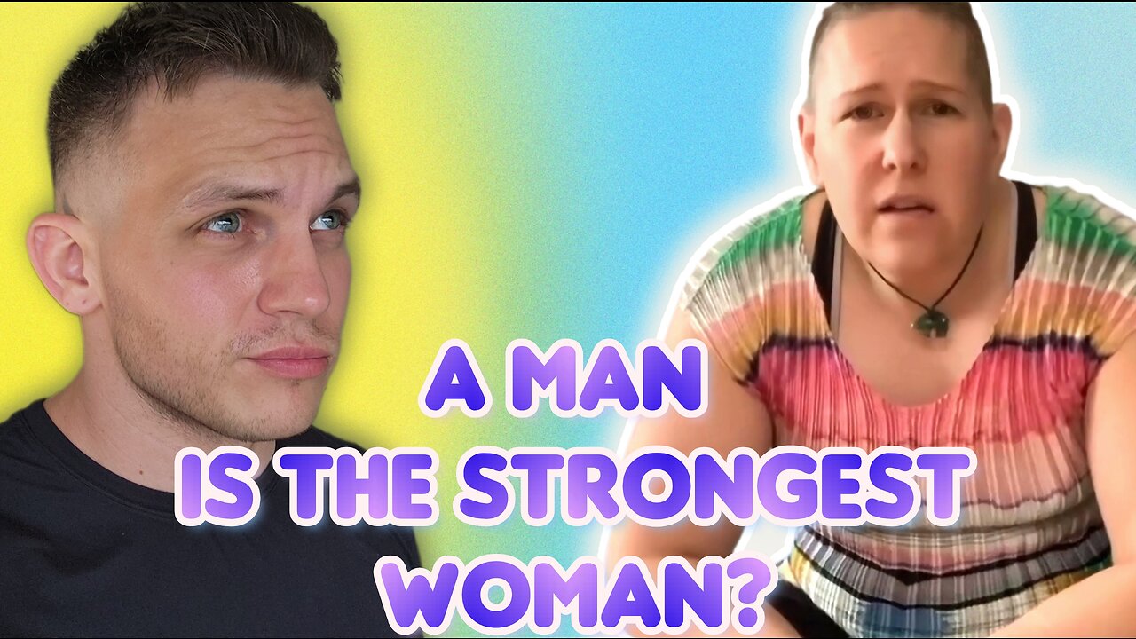 Strongest Woman is a Man... (Anne Andres Destroys Woman's Powerlifting Competition)