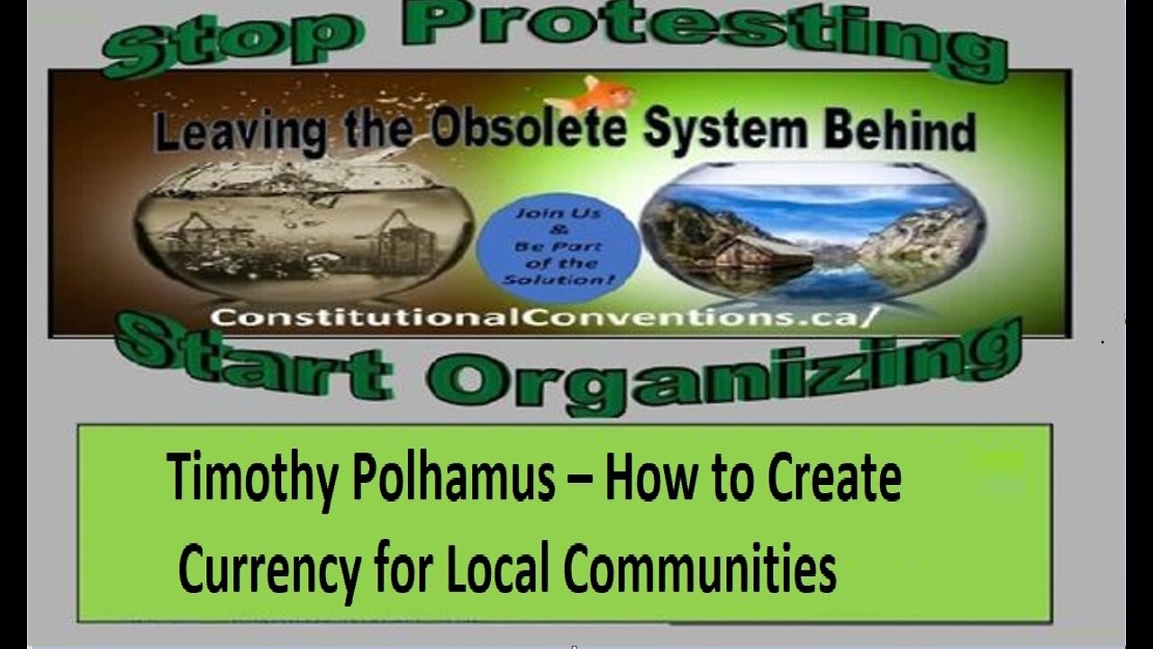 Timothy Polhamus – How to Create Currency for Local Communities