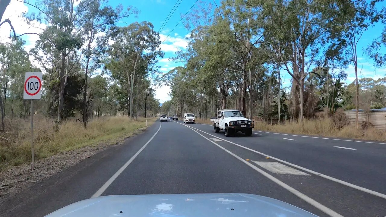 Driving in Australia | From Beaudesert to Canungra