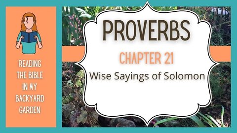 Proverbs Chapter 21 | NRSV Bible