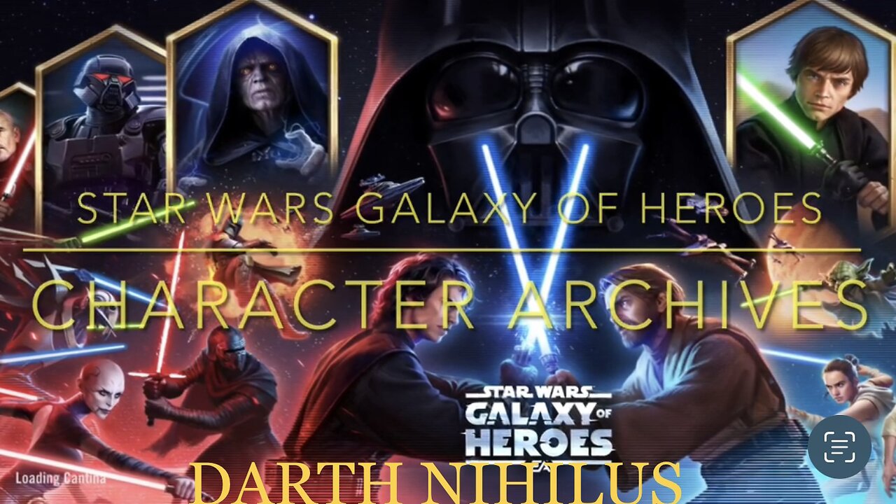 SWGOH Character Archives #6: Darth Nihilus