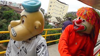 VOLTAS NA CARRETA DA ALEGRIA, DANÇANDO FOFÃO, PALHAÇO, CHAVES E O MÁSKARA, LIKE
