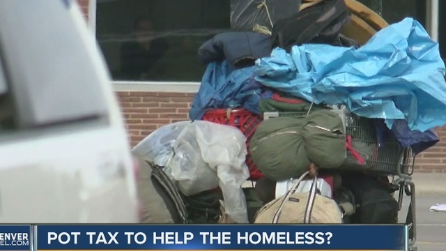 Marijuana tax money could be diverted to help Denver's homeless population