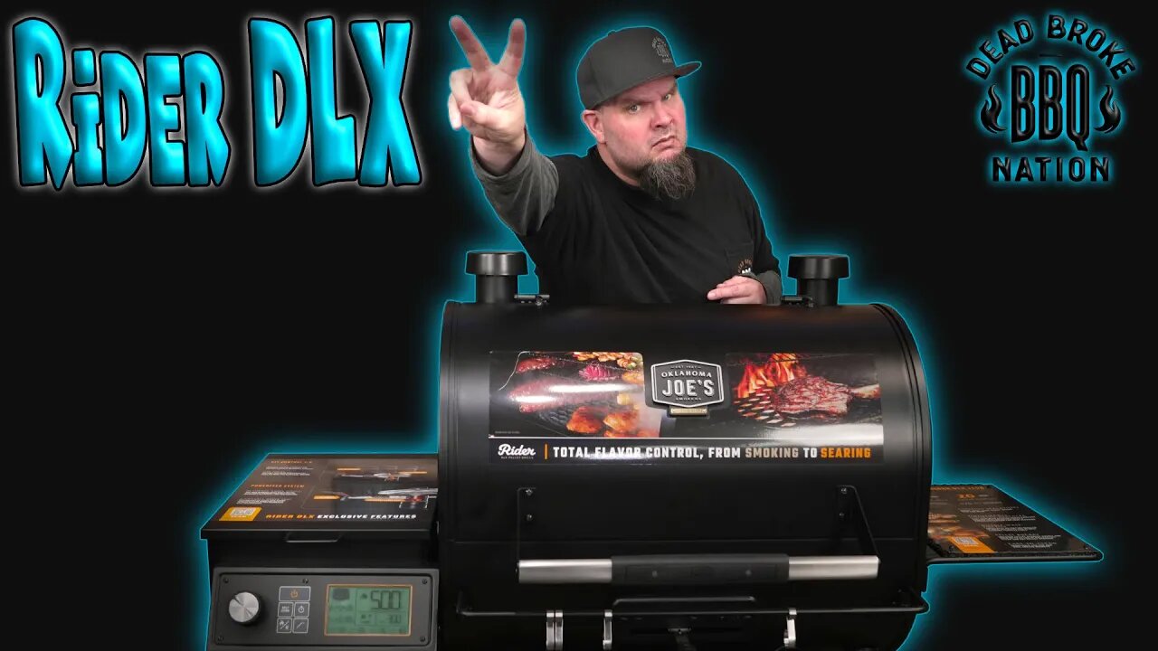 Oklahoma Joe's Rider DLX 1200 Pellet Grill | Unboxing and Assembly