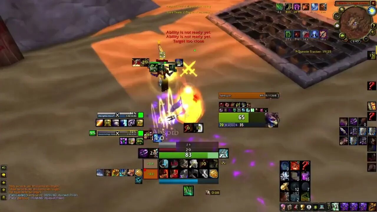 worse priest in the entire game gets juked on a obvious pummel and gets destroyed so hard he wentmad