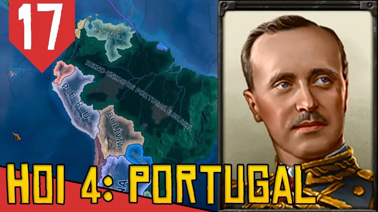 Escavando nas Américas! - Hearts of Iron 4 Portugal #17 [Série Gameplay Português PT-BR]