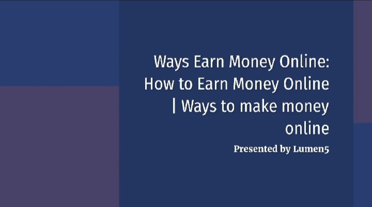 How to earn money online🤑