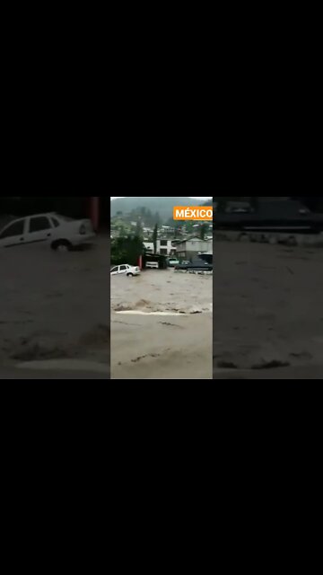 QUEDARON ATRAPADOS, inundaciones repentinas y fuertes aguaceros Guadalupe y Calvo, Chihuahua.México