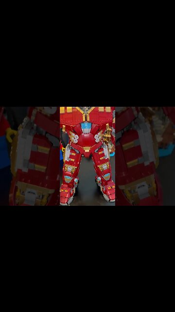 The Elf is always watching… #lego #ironman #legoset #elfontheshelf