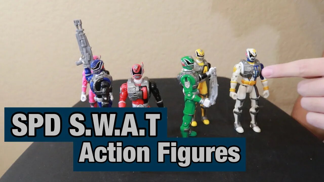 Power Rangers/ SPD S.W.A.T Mode Action Figure (Review)