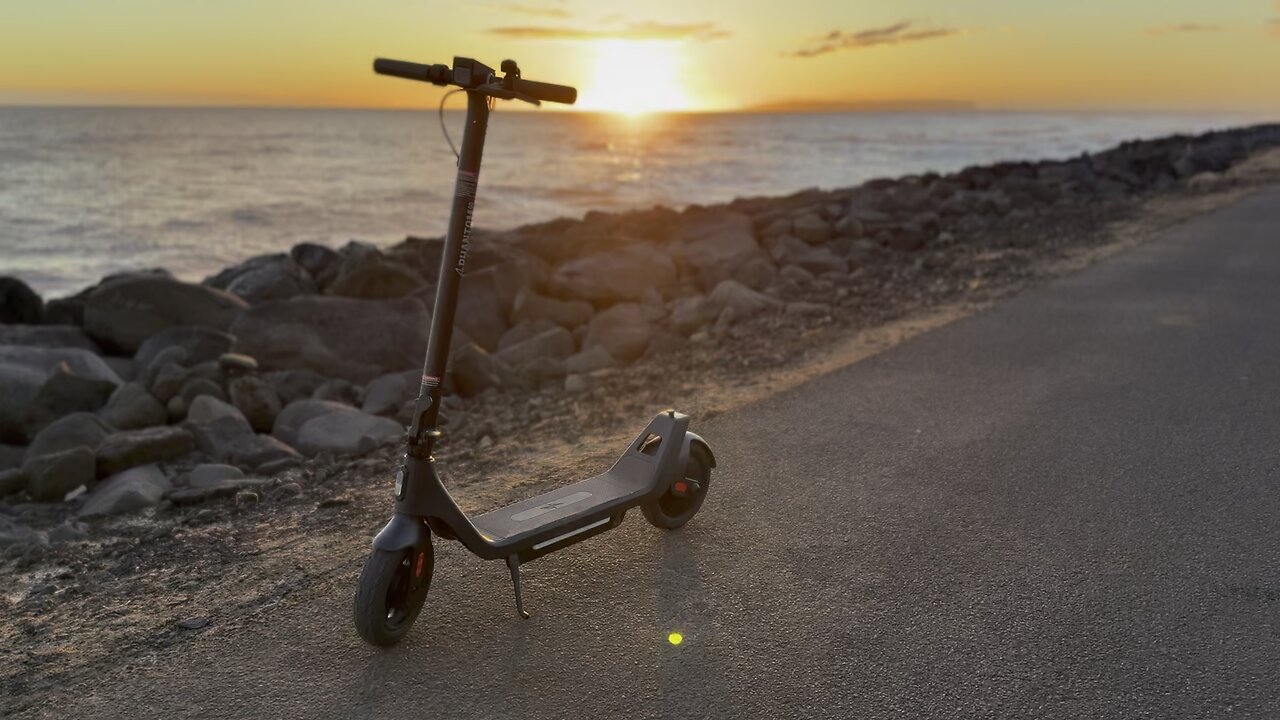 Riding Into the Sunset: Scooter Freedom